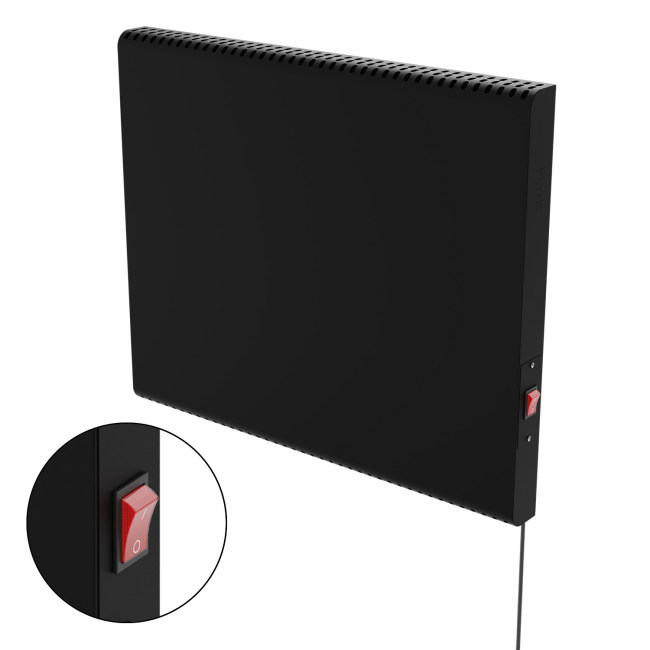 heating panel FLYME Basic M400 black - 8 м²