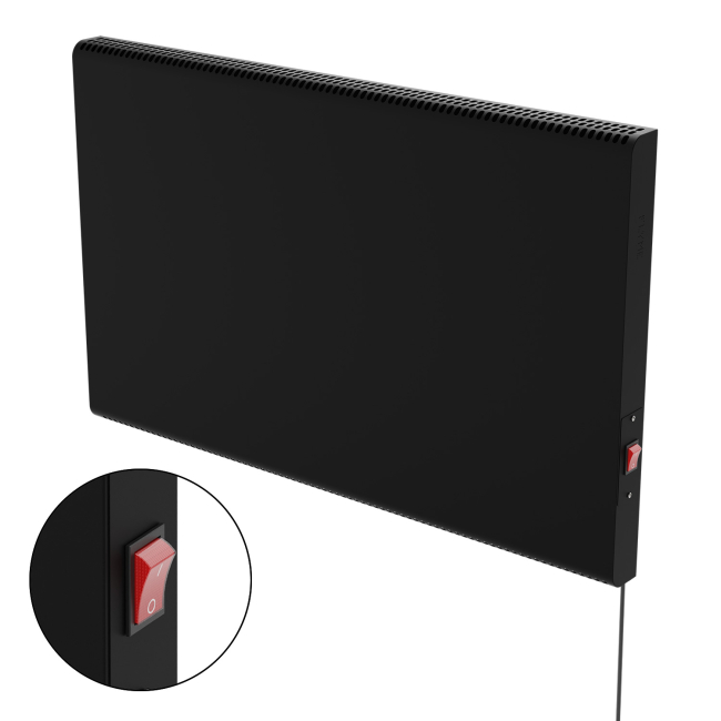 heating panel FLYME Basic M600 black - 12 м²