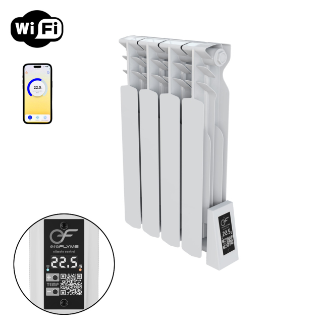 RADIATOR ELECTRICAL 4 R smart with programmer and dual protection