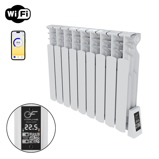 RADIATOR ELECTRICAL 9R smart with programmer and dual protection
