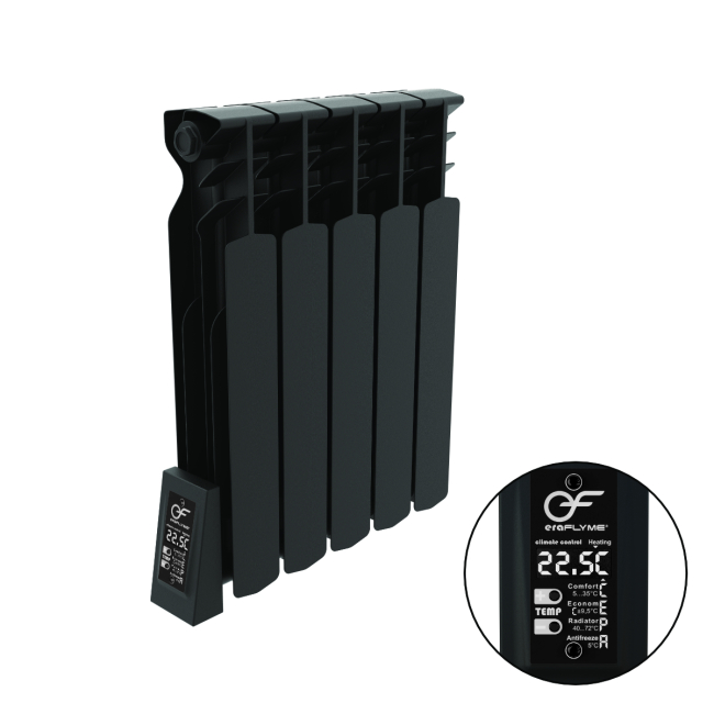 Електрорадіатор ERAFLYME ELITE BLACK 5L