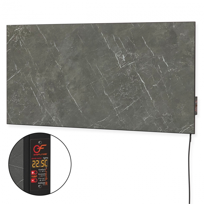  Ceramic panel  FLYME 1000PB grey stone