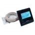 Thermostat for underfloor heating with programmer E51 Black