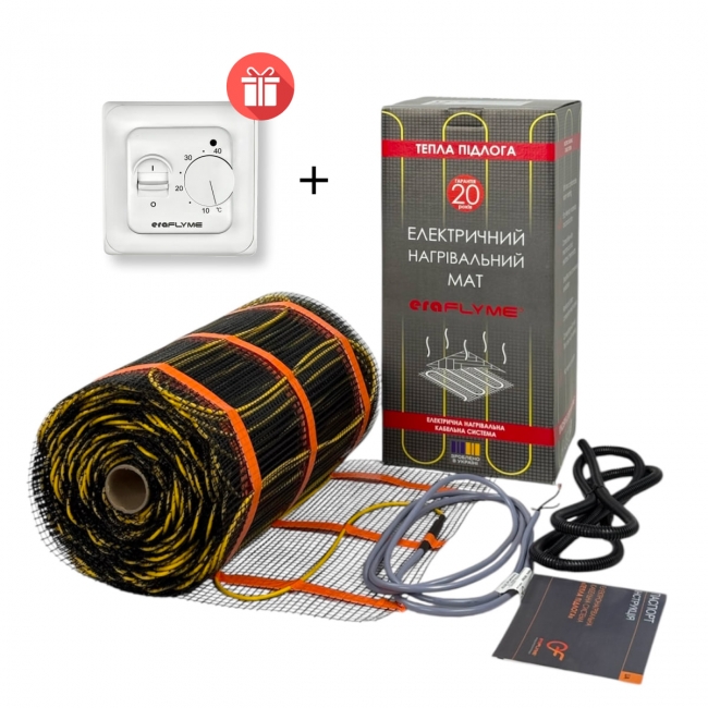 Нагрівальний мат FLYME POWER HEAT 190/1700 для теплої підлоги
